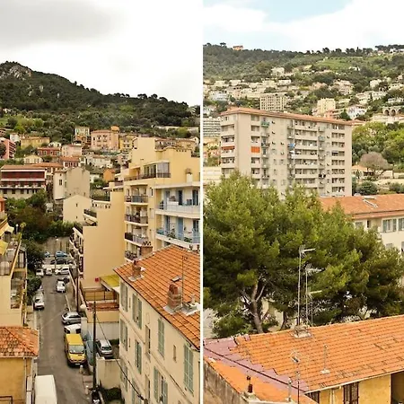 Climatisé Au Calme, Terrasse Vue Colline * Nice